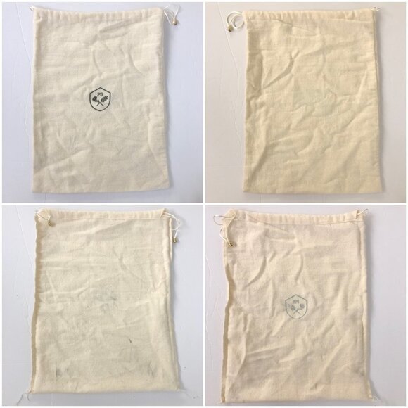 2 Poppy Barley Shoe Purse Soft Fabric Dust Bags Shoe Purse - 12 x 16 - Picture 7 of 12